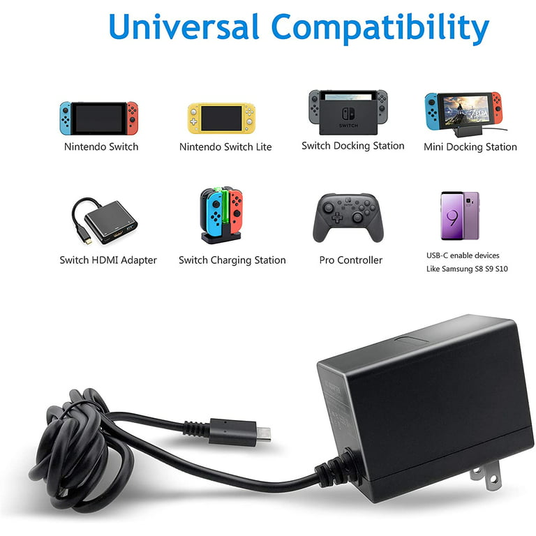 Nintendo Switch Charging Dock Stations / AC Adapter Power Cable / HDMI  CABLE TV 