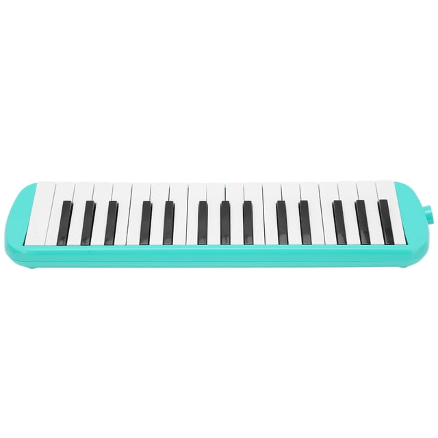 Melodica, Soplete Suave Verde 32 Teclado Teclado de Piano de Aire Con Boquilla Corta para Niños para Principiantes