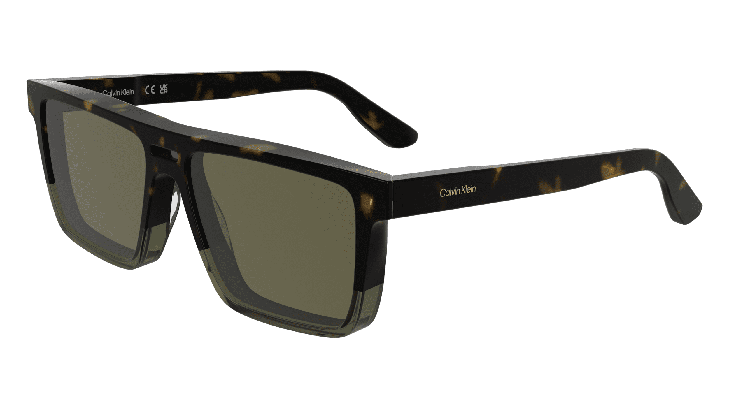 CALVIN KLEIN Women\'s CK25500S Sunglasses NWT CALVIN KLEIN sunglasses CK25500S FEMALE 57/16/145 006 BLACK  main image 2