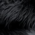 thumbnail image 4 of Luxury Shag Faux Fur-Christmas Fuzzy-Fabric by Half Yard-Fluffy, Soft, Shaggy Mohair-for Sewing, Costumes, Plush Toys, Apparel, Decoration, Gnome Beard Miniature- Black(Style #5002), 4 of 4