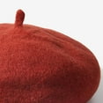 thumbnail image 5 of Nmnitkp Kids Beret Hats for Girls French Wool Berets Hat Classic Fashion Warm Beanie Cap for Toddler Little Girl 2-4 Years Brown, 5 of 6