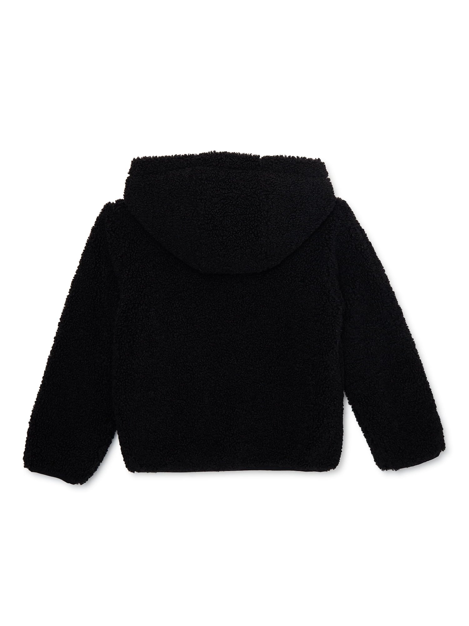 Wonder Nation Boys Sherpa Full Zip Jacket, Sizes 4-18 & Husky