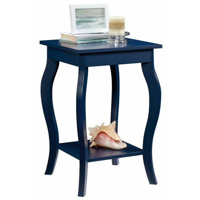 Pemberly Row Table d'Appoint en Bleu Indigo