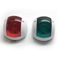 thumbnail image 1 of Feu de Navigation Marine à LED Rouge Vert 24V pour Bateau, Parfait pour Ponton, Skeeter, Bateau à Moteur et Skiff une Paire, 1 of 7