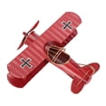 thumbnail image 1 of Retro Airplane Model, Metal Airplane Model Iron Sturdy And Durable  For Presents For Friends For Kids, 1 of 8