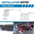 thumbnail image 3 of GLOSO E93L Hi-Amp Thermal Circuit Breaker w/ LED indicator, Extended Surface Mount, Manual Reset (T3), 3/8" Diagonal Studs, 150 Amps, 3 of 12