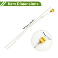 thumbnail image 3 of Unique Bargains No.15650RZA004 Engine Oil Dipstick for Honda CR-V 2007-2009 5 Door EX (2WD) Yellow Oil Level Dip Stick Double Hole Indicator Plastic Metal 1 Pc, 3 of 6
