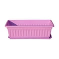 thumbnail image 1 of Almencla Window Box Multifunctional with Tray Flower Pot for Balcony Patio Windowsill Purple, 1 of 8