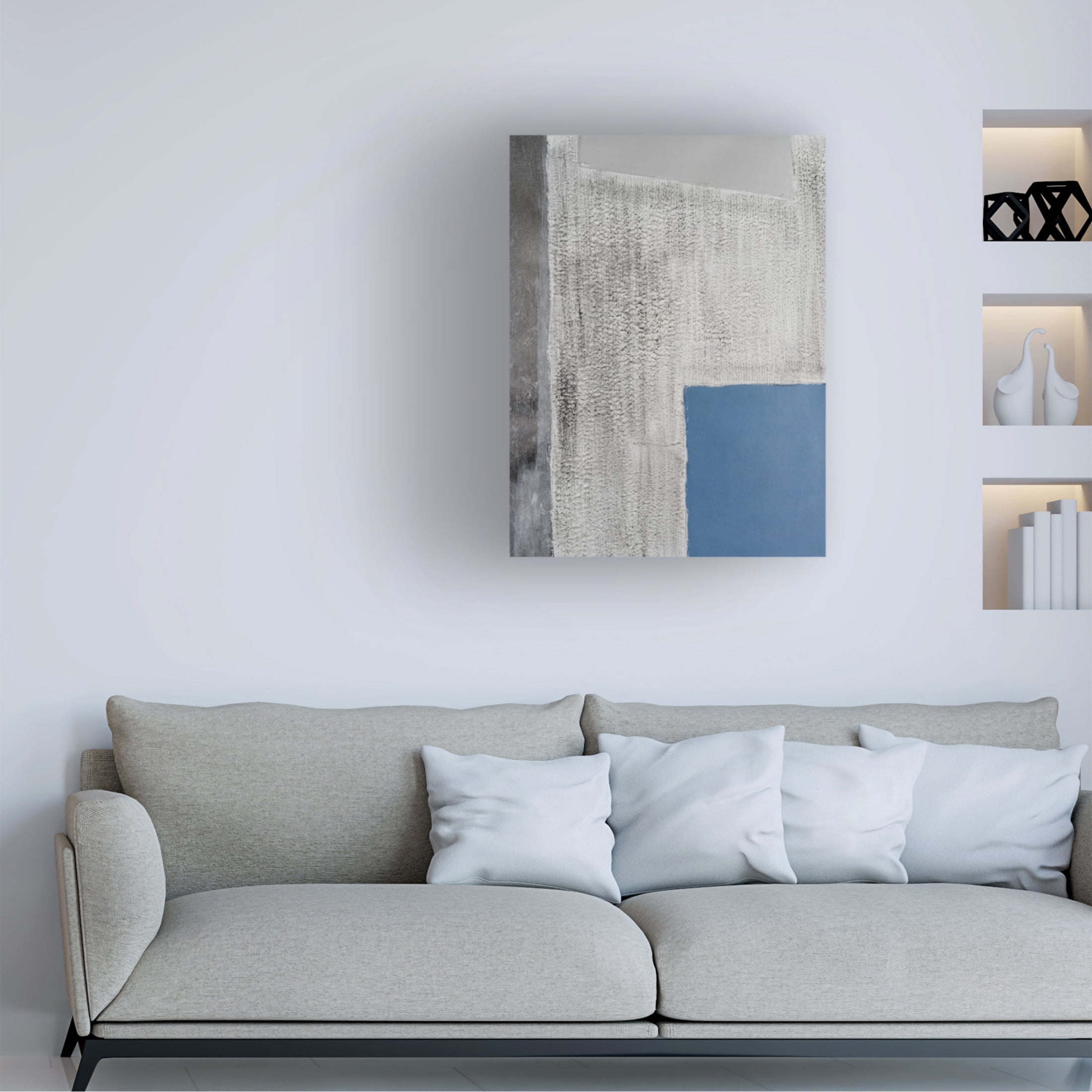 Trademark Fine Art Michael Willett  Quadratic Layout IV Canvas Wall Art