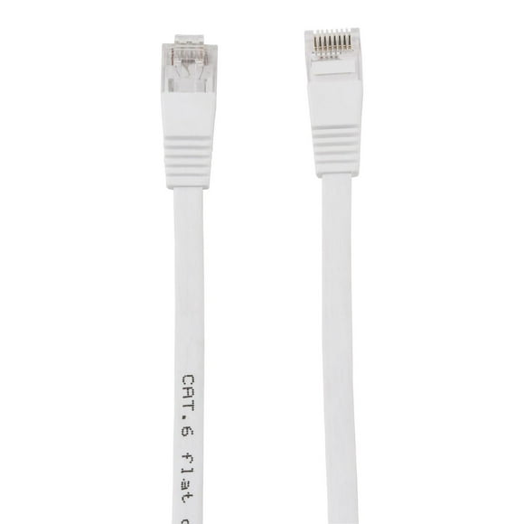 onn. 14 FT./4.27 m Flat CAT6 Network Cable, RJ45 Connectors