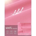 thumbnail image 5 of NELEUS Womens Plus Size Workout Shirts V-Neck Short Sleeve Tops UPF 50+ Sun Shirt Moisture Wicking Loose Fit Top for Athletic,Pink,US Size 2XL, 5 of 10