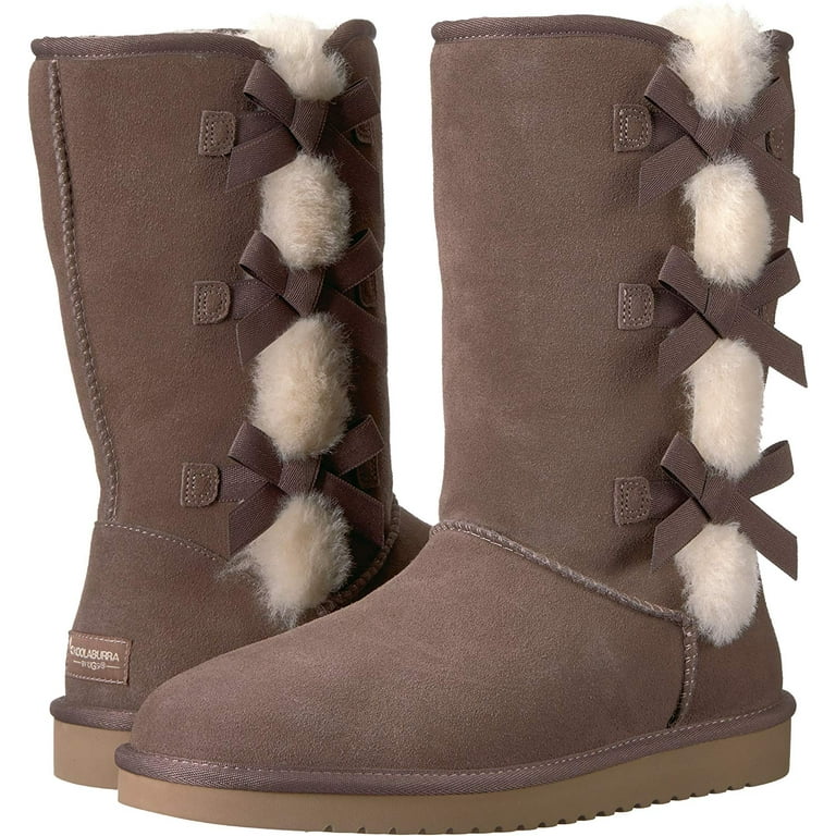 Koolaburra by UGG Women s Victoria Tall Fashion Boot 10 Cinder Walmart