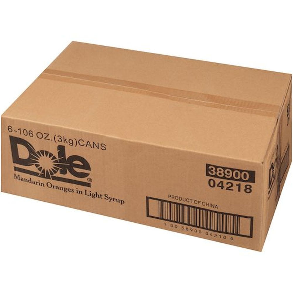 Dole Mandarin Orange in Light Syrup, 100 Ounce -- 6 per case.