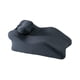 thumbnail image 5 of Almohada para piernas, almohada de espuma viscoelástica, almohada de cuña para elevación de piernas con extraíble y Negro, 5 of 9