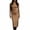 Khaki, variant on Summer Dresses for Women 2026 Turtleneck Long Sleeve Bodycon Midi Dress Slim Fit Form Fitted Elegant Style For Fall Winter And Evening Events