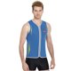 thumbnail image 4 of Wetsuits 3mm sin mangas Neopreno Natación Sundial Tops Tops Tops de traje de traje de baño para aeróbicos de agua Canotaje Surfing Kayak Blue M Sweethay OD003694-05, 4 of 7
