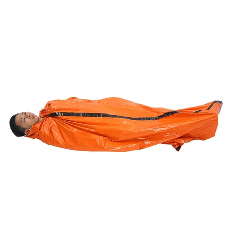 Ashata Outdoor Waterproof Thermal Emergency Rescue Foldable Survival Blanket Sleep Bag, Survival Blanket, Emergency Sleep