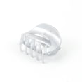 thumbnail image 2 of 6 PC Silver Color Medium Claw Clip : the Ultimate in Hair Styling! Clips Girl Brand, 2 of 7