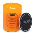 thumbnail image 4 of Tuscany Candle Colorsplash Collection 12 oz Rich Mahogany and Suede Scented Candle with 45 Hour Burn Time, 2 Cotton Wicks, 4 of 4