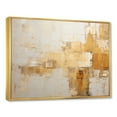 thumbnail image 2 of Designart "Beige Minimalistic Horizon I" Abstract Painting Floater Framed Wall Art Living Room, 2 of 5