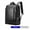 02.Black, variant on Backpack Leather Backpack Men's Business Trip First Layer Leather Backpack Computer Bag