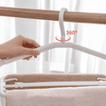 thumbnail image 5 of Expandable Drying Rack for Bed Sheets & Towels, Adjustable 15.7-25.6 Inch Laundry Drying Rack with Windproof Clips, Foldable Clothes Hangers Garment Rack for Indoor/Outdoor, 5 of 7