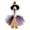 Multicolor-2, variant on Porch Goose Clothe, Festive Halloween Porch Goose Outfit with Witch Hat, for 23 Inch Statue Yard Garden Fall Decor