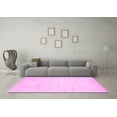 thumbnail image 3 of Ahgly Company Indoor Rectangle Abstract Pink Contemporary Area Rugs, 7' x 10', 3 of 4