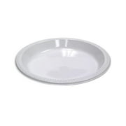 Pactiv YMI9 9 in. Poly Plate, White - Case of 400