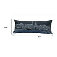 thumbnail image 3 of 35" Black Washington DC Nighttime Skyline Lumbar Decorative Pillow, 3 of 6