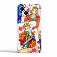thumbnail image 1 of Poker Cards Case Compatible with iPhone 14 Plus,Aesthetic Art Design Full Cover Protective Case, 1 of 5
