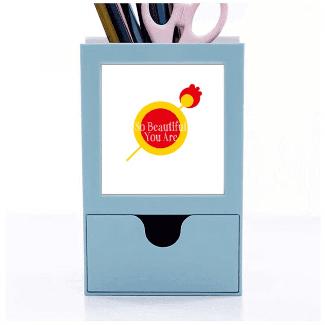 Fools Praised Played Beautiful Desk Supplies Organizer Pen Holder Card