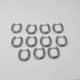thumbnail image 1 of Pendientes de alambre redondo de acero inoxidable Pendientes de alambre redondo en forma de U de 4,0 mm Pendientes de alambre redondo en forma de U de 3,0 mm Pendientes Diry, 1 of 6
