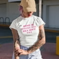 thumbnail image 2 of Home Is Where the Bra Isn't, Girl Quote, Sassy Girls Themed Merch Gift, White T-Shirt, XL, 2 of 5
