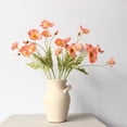 thumbnail image 2 of Nvzi 3 piezas de flores artificiales de tacto real para decoración del hogar, oficina, boda, arreglo floral (Q23), 2 of 5