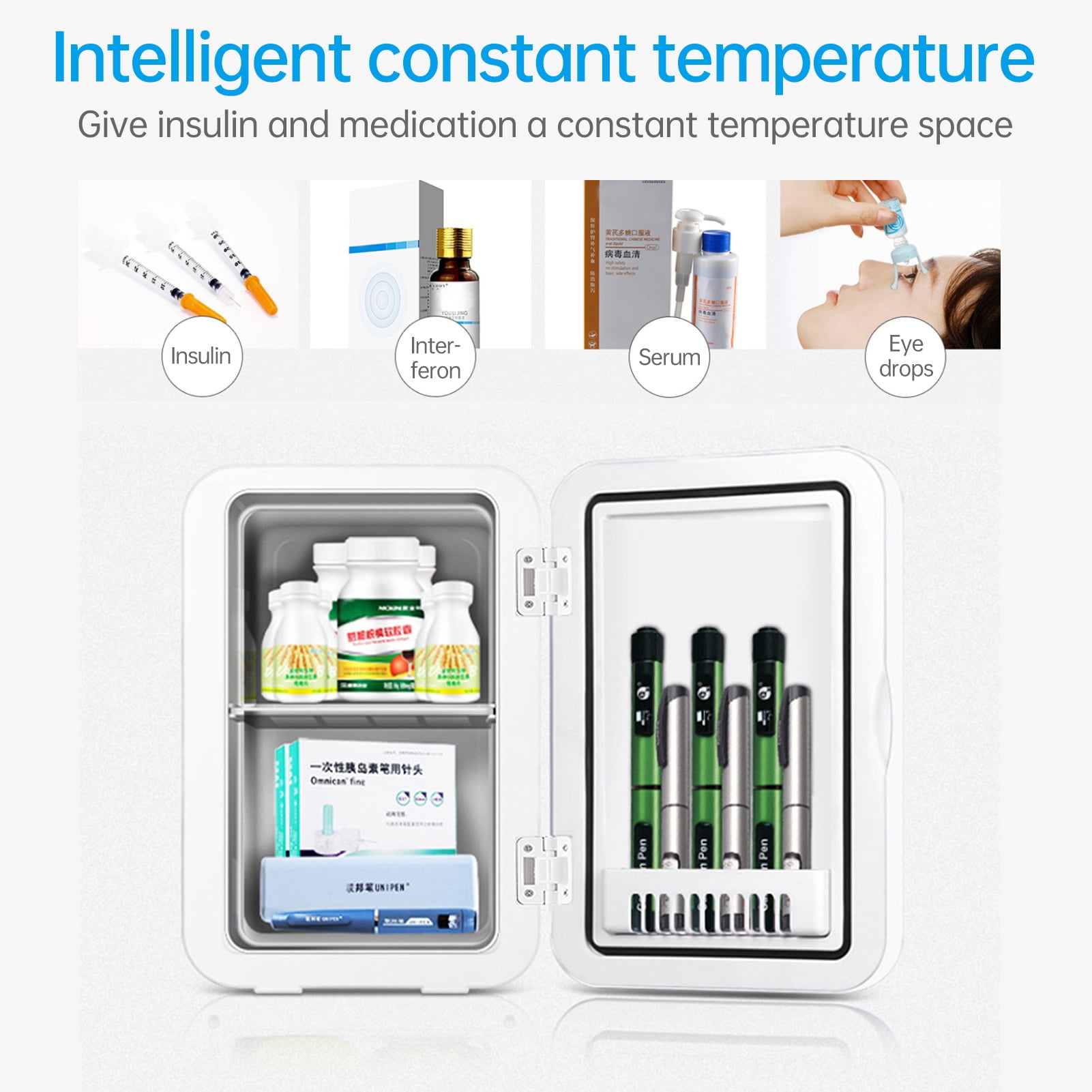 refrigerator,Car Bedroom Office Portable Portable Cooler / 12v With / Portable Cooler And 12v Portable Liter With 8 Liter With Bedroom Office Dorm Portable Portable