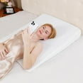 thumbnail image 6 of KitchenKey Wedge Pillow, Bed Wedge Pillows for Sleeping, Snoring, Back Support, After Surgery, Foam Triangle Pillow, Removable Washable Cover (Green, 5in), 6 of 8
