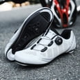 thumbnail image 4 of QJUHUNG Professional Men‘s Cycling Shoes - SPD Cleat Compatible  Breathable Mountain Bike Sneakers for Racing & Outdoor Riding, 4 of 6