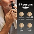 thumbnail image 6 of Mr Bold Nose Hair Trimmer for Men 2026 (Black), 6 of 9