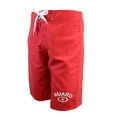 thumbnail image 4 of Adoretex Men's Guard Swim Board Shorts No Mesh Liner in Red, Size 31, 4 of 4