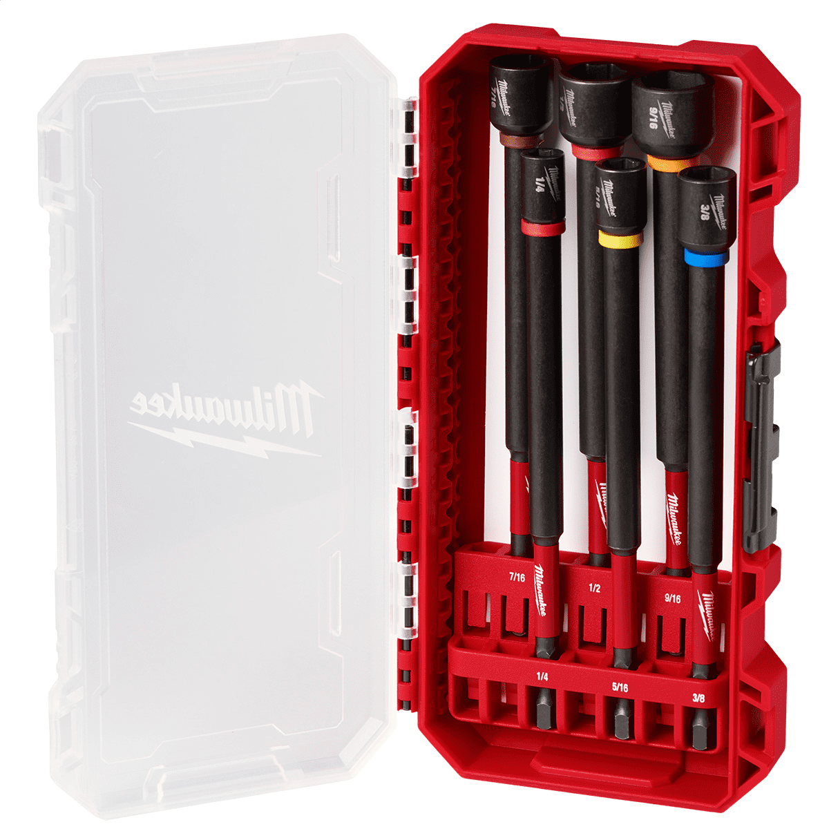 Milwaukee Tool 6 Piece SHOCKWAVE Impact Duty 6 Inch  Magnetic Nut Driver Set