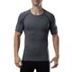 thumbnail image 1 of Camiseta deportiva para hombre Color sólido O Cuello Manga corta Secado rápido, 1 of 8