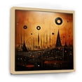 thumbnail image 2 of Designart "Tribes Ancient African Traditions II" African Tribes Floater Framed Canvas Wall Art, 2 of 7