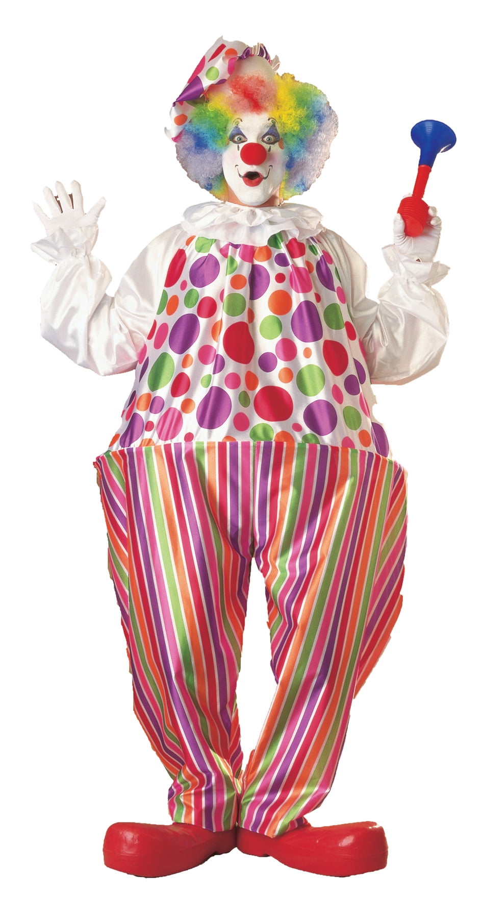 Harpo Hoop Clown Adult Halloween Costume - Walmart.com.