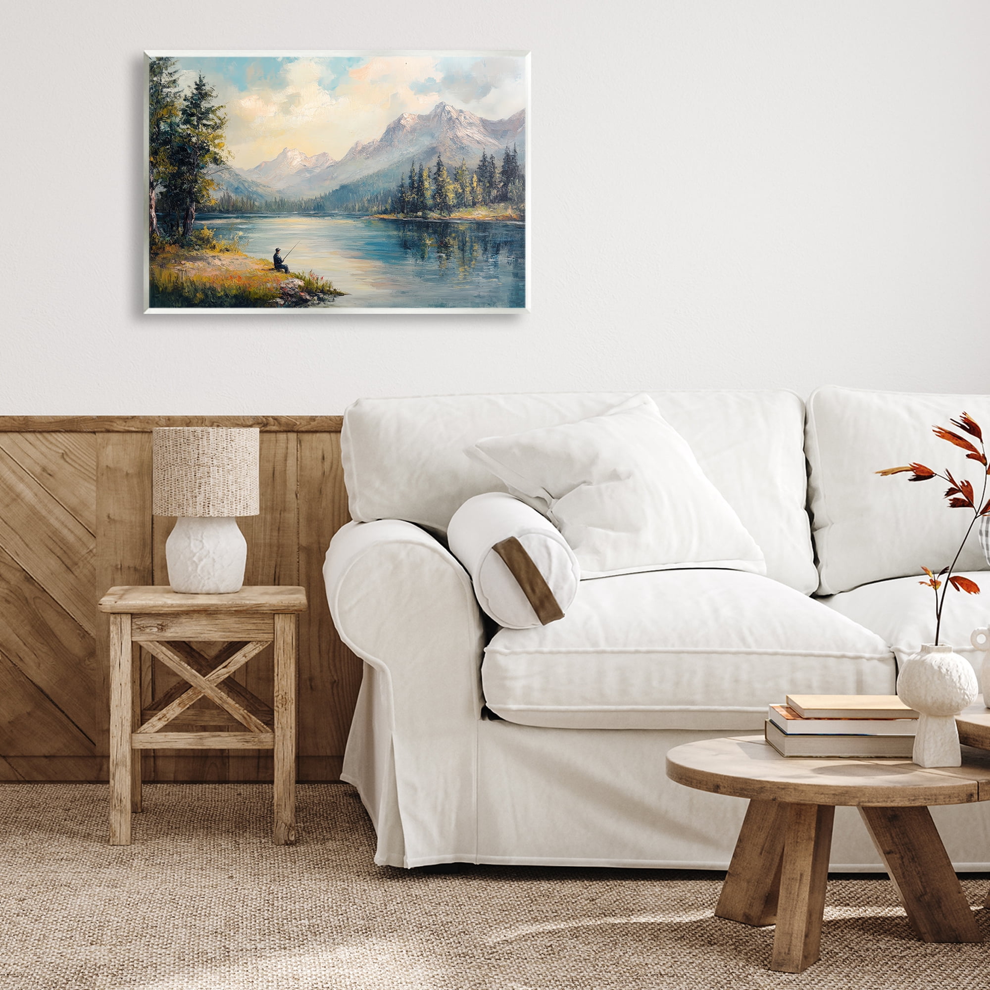 Stupell Industries Secret Fishing Spot Wall Plaque Art, design by Petal Prints Design