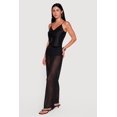 thumbnail image 2 of Women's Smocked High Waisted Mesh Pants, 2 of 4