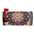 thumbnail image 3 of Boho Mandala Mailbox Covers Magnetic Post Box Cover Wraps Standard Size 25.5"x21" Waterproof Home Garden Yard Outside Decor, 3 of 9