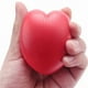 thumbnail image 5 of 5X Bola del Alivio del Estres Cardiaco Rojo, 5 of 5