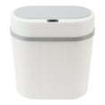 thumbnail image 3 of Bote de basura inteligente de 12 l con sensor de movimiento y batería, bote de basura automático por inducción para dormitorio, baño y cocina, 3 of 15