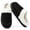 Black, variant on CHICVOMEY Womens Fuzzy Moccasin Slippers Memory Foam Soft Fluffy Winter House Slipper Warm Bedroom House Shoes